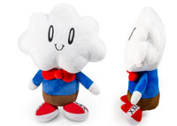 purple custom plush